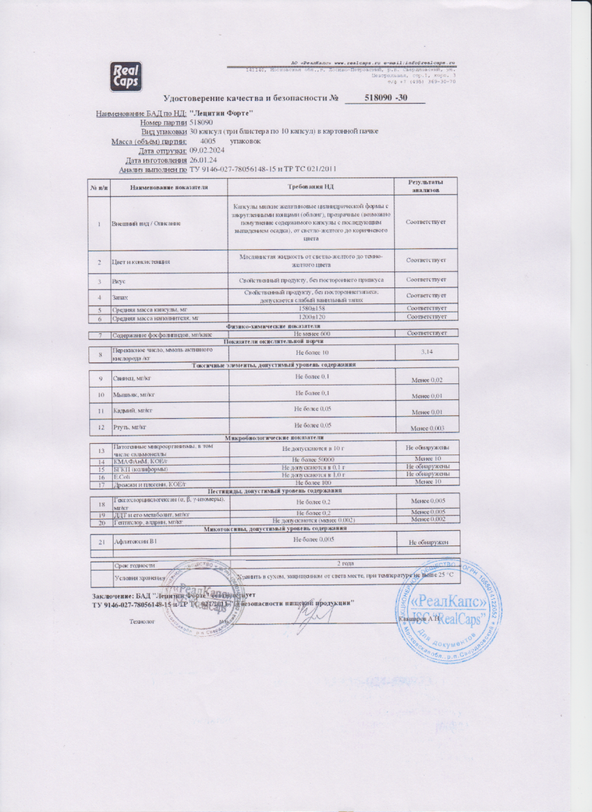 Паспорт №012024